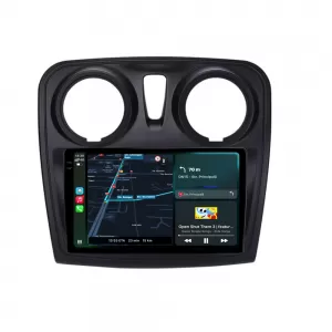 Dedicated Navigation suitable for Dacia Logan (2012 - 2020), 9 Inch, 2Gb RAM, 32Gb Storage, Android Auto, Carplay