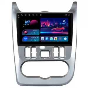 Dedicated Navigation suitable for Dacia Logan (2008 - 2013), QuadCore, 9 Inch, 4Gb Ram, 64Gb Storage, Android Auto, Carplay