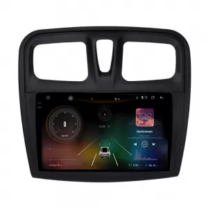 Dedicated Navigation suitable for Dacia Logan (2012 - 2020), 2K, 12Gb RAM, 256Gb Storage, Android Auto, Carplay