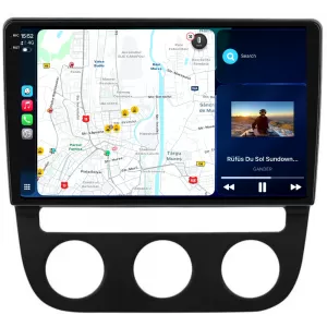 Dedicated Navigation suitable for Volkswagen Golf 5 (2004 - 2009), 10 Inch, 6Gb Ram, 128Gb Storage, Android Auto, Carplay