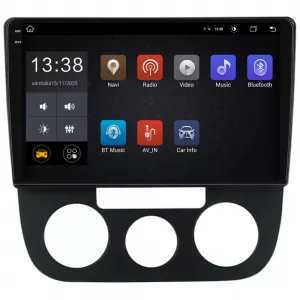 Dedicated Navigation suitable for Volkswagen Golf 5 (2004 - 2009), 2K, 8Gb RAM, 256Gb Storage, Android Auto, Carplay