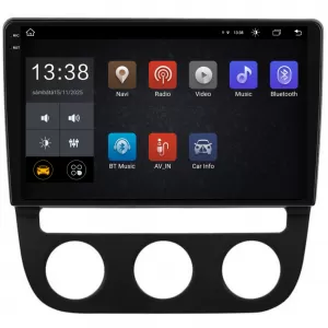 Dedicated Navigation suitable for Volkswagen Golf 5 (2004 - 2009), 2K, 8GB RAM, 256GB Storage, Android Auto, Carplay