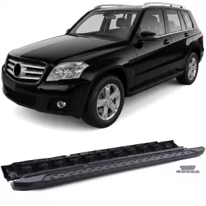 Alu Trittbretter Schweller OE Style Schwarz mit ABE für Mercedes GLK X204 08-15-image-6339778