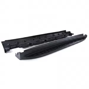 Alu Trittbretter Flankenschutz OE Style Schwarz + ABE für Mercedes ML W166 11-15