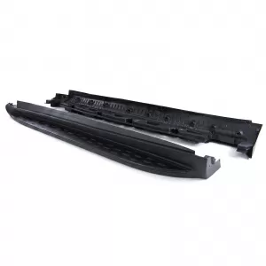 Alu Trittbretter Flankenschutz OE Style Schwarz + ABE für Mercedes ML W166 11-15