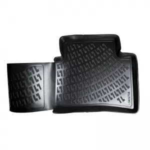 Car Mats 3D From Rubber TPE Suitable for Toyota Corolla E210 2018 - Rizline 4 Pcs Black-image-6339886