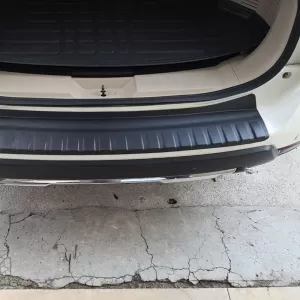 Rear Bumper Protector suitable for Nissan X-Trail T32 2017-2021 Facelift from ABS Plastic Black-image-6339929