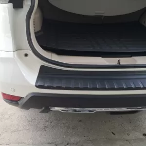 Rear Bumper Protector suitable for Nissan X-Trail T32 2017-2021 Facelift from ABS Plastic Black-image-6339930