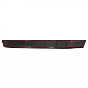 Rear Bumper Protector suitable for Mercedes-Benz Vito (W447) 2014-2020 from ABS Plastic Black-image-6339939