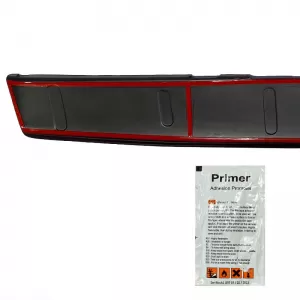 Rear Bumper Protector suitable for Mercedes-Benz Vito (W447) 2014-2020 from ABS Plastic Black-image-6339940