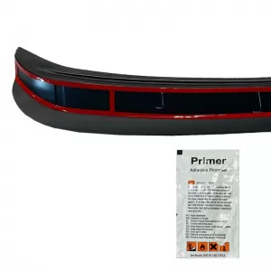 Rear Bumper Protector suitable for Mercedes-Benz Vito (W447) 2014-2020 from ABS Plastic Black-image-6339942