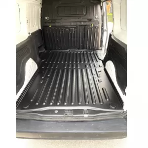 CARGOLINE Protection Cargo Coating Mat 3D from Strong Plastic suitable for Citroen Berlingo / Opel Combo E / Peugeot Partner, Rifter / Toyota Proace 2018+ (Cargo) Black Rizline