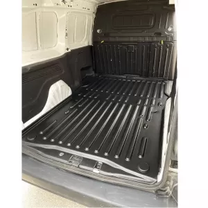 CARGOLINE Protection Cargo Coating Mat 3D from Strong Plastic suitable for Citroen Berlingo / Opel Combo E / Peugeot Partner, Rifter / Toyota Proace 2018+ (Cargo) Black Rizline