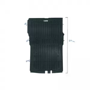 CARGOLINE Protection Cargo Coating Mat 3D from Strong Plastic suitable for Citroen Berlingo / Opel Combo E / Peugeot Partner, Rifter / Toyota Proace 2018+ (Cargo) Black Rizline