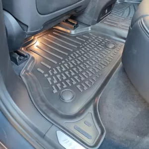 Car Mats 3D From Rubber TPE Suitable for BMW X5 G05 2018+ Black Rizline 4 Pcs Black