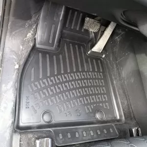 Car Mats 3D From Rubber TPE Suitable for BYD BYD Sealion 7 EV 2024+ Rizline 3 Pcs Black