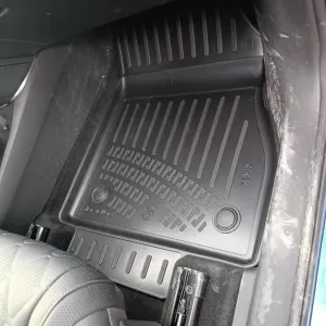 Car Mats 3D From Rubber TPE Suitable for BYD BYD Sealion 7 EV 2024+ Rizline 3 Pcs Black