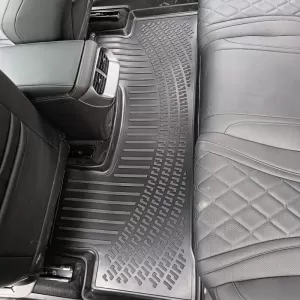 Car Mats 3D From Rubber TPE Suitable for BYD BYD Sealion 7 EV 2024+ Rizline 3 Pcs Black