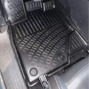 Car Mats 3D from Rubber TPE suitable for Peugeot e-3008 2024 - Rizline 4 Pcs Black