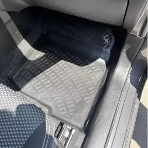Car Mats 3D From Rubber TPE Suitable for Suzuki Vitara PHEV Full Hybrid 2025 - Rizline 4 Pcs Black-image-6340067