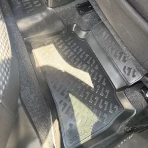 Car Mats 3D From Rubber TPE Suitable for Suzuki Vitara PHEV Full Hybrid 2025 - Rizline 4 Pcs Black-image-6340068
