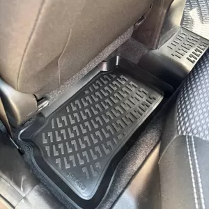 Car Mats 3D From Rubber TPE Suitable for Suzuki Vitara PHEV Full Hybrid 2025 - Rizline 4 Pcs Black-image-6340069