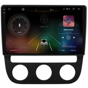 Navigation suitable for Volkswagen Golf 5 (2004 - 2009), 2K, 12Gb RAM, 256Gb Storage, Android Auto, Carplay
