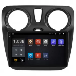Navigation suitable for Dacia Lodgy (2012 - 2020), 2K, 8Gb RAM, 256Gb Storage, Android Auto, Carplay