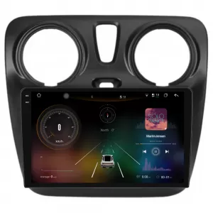 Navigation suitable for Dacia Lodgy (2012 - 2020), 2K, 12GB RAM, 256GB Storage, Android Auto, Carplay