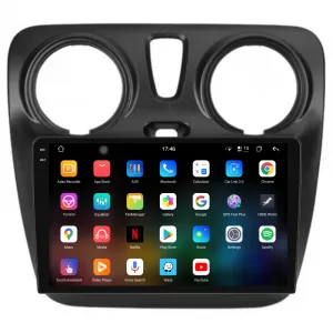 Navigation suitable for Dacia Lodgy (2012 - 2020), 2K, 12GB RAM, 256GB Storage, Android Auto, Carplay