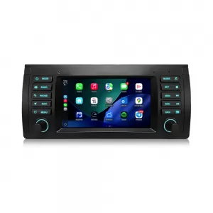 Navigation suitable for BMW 5 Series E39 (1995 - 2003), 7 Inch, 4Gb RAM, 64Gb Storage, Android Auto, Carplay