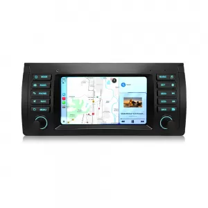 Navigation suitable for BMW 5 Series E39 (1995 - 2003), 7 Inch, 4Gb RAM, 64Gb Storage, Android Auto, Carplay