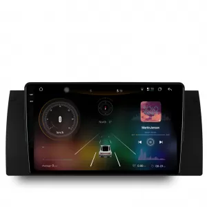 Navigation suitable for BMW 5 Series E39 (1995 - 2003), 2K, 12GB RAM, 256GB Storage, Android Auto, Carplay
