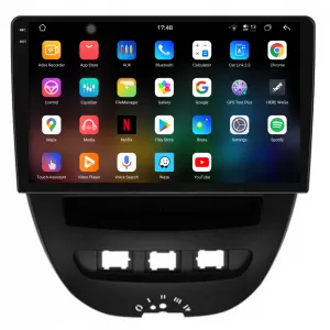 Navigation suitable for Citroen C1 (2005 - 2015), 2K, 12Gb RAM, 256Gb Storage, Android Auto, Carplay