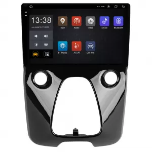 Navigation system suitable for Peugeot 108 (2014 - 2022), 9 Inch, 8Gb RAM, 256Gb Storage, Android Auto, Carplay