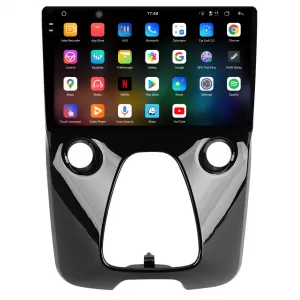 Navigation suitable for Peugeot 108 (2014 - 2022), 2K, 12GB RAM, 256GB Storage, Android Auto, Carplay