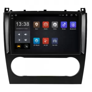 Navigation suitable for Mercedes C-Class W203 (2000 - 2008), 2K, 8GB RAM, 256GB Storage, Carplay