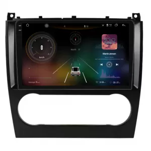 Navigation suitable for Mercedes C-Class W203 (2000 - 2008), 2K, 12Gb RAM, 256Gb Storage, Carplay