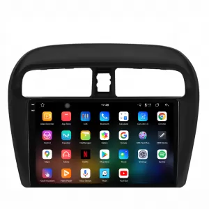 Navigation system suitable for Mitsubishi Attrage (2012 - 2024), 2K, 12GB RAM, 256GB Storage, Android Auto, Carplay