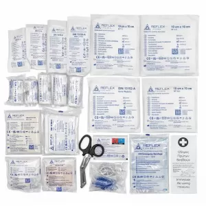 First Aid Kit Din 13164:2022 21.5 x 12.5 x 6cm Auto GS 18230