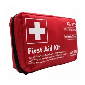 First Aid Kit Din 13164:2022 21.5 x 12.5 x 6cm Auto GS 18230
