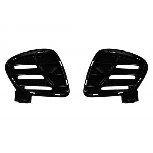 Front GT-style AMG bumper for Mercedes CLS C257 after 2018 with chrome/black GT grille-image-6341307