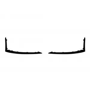Front GT-style AMG bumper for Mercedes CLS C257 after 2018 with chrome/black GT grille-image-6341311