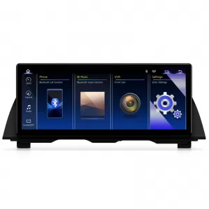 Navigation system suitable for BMW 5 Series F10 F11 (2010-2016), Linux OS OEM, NBT variant, CarPlay Android Auto Wireless, MirrorLink, AHD Camera, 12.3 Inch