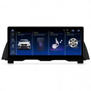 Navigation system suitable for BMW 5 Series GT F07 (2009-2016), Linux OS OEM, CIC variant, CarPlay Android Auto Wireless, MirrorLink, AHD Camera, 12.3 Inch