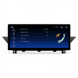 Navigation suitable for BMW X1 E84 (2009-2015), Linux OS OEM, CIC variant, CarPlay Android Auto Wireless, MirrorLink, AHD Camera, 12.3 Inch