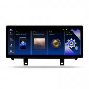 Navigation suitable for BMW X6 F16 (2014-2017), Linux OS OEM, NBT variant, CarPlay Android Auto Wireless, MirrorLink, AHD Camera, 12.3 Inch