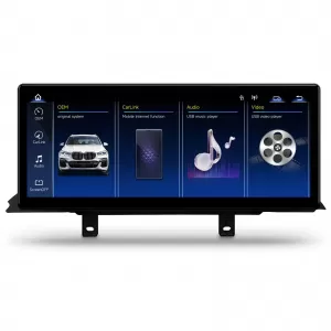 Navigation system suitable for BMW Series 2 F22 (2013-2016), Linux OS OEM, NBT variant, CarPlay Android Auto Wireless, MirrorLink, AHD Camera, 12.3 Inch