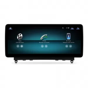 Navigation suitable for Mercedes Benz C-Class W204 (2011-2014), Linux OS OEM, NTG 4.5, CarPlay Android Auto Wireless, MirrorLink, AHD Camera, 12.3 Inch