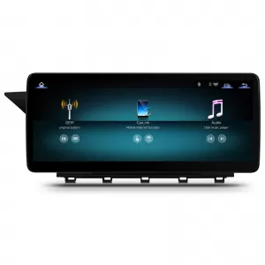 Navigation system suitable for Mercedes Benz GLK X204 (2008-2012), Linux OS OEM, NTG 4.0, CarPlay, Android Auto Wireless, MirrorLink, AHD Camera, 12.3 Inch